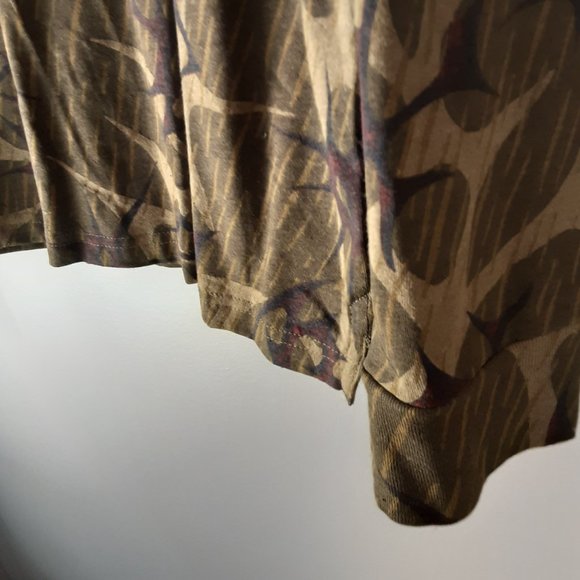 Volcom Punch Dagger Crew Long Sleeve Shirt Army New! Size XL - Picture 6 of 15